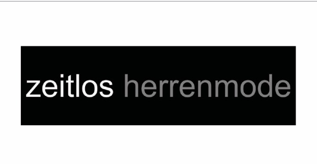 zeitlos herrenmode